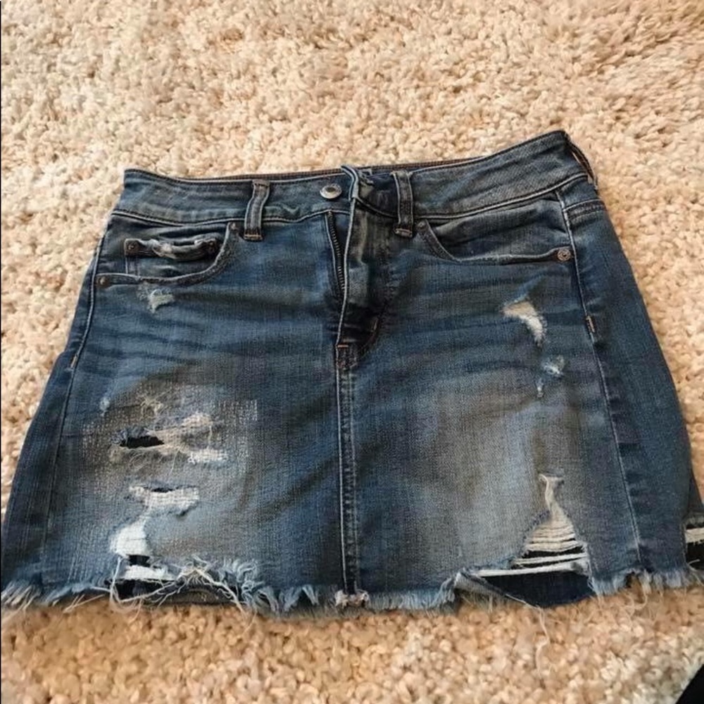 Jean skirt